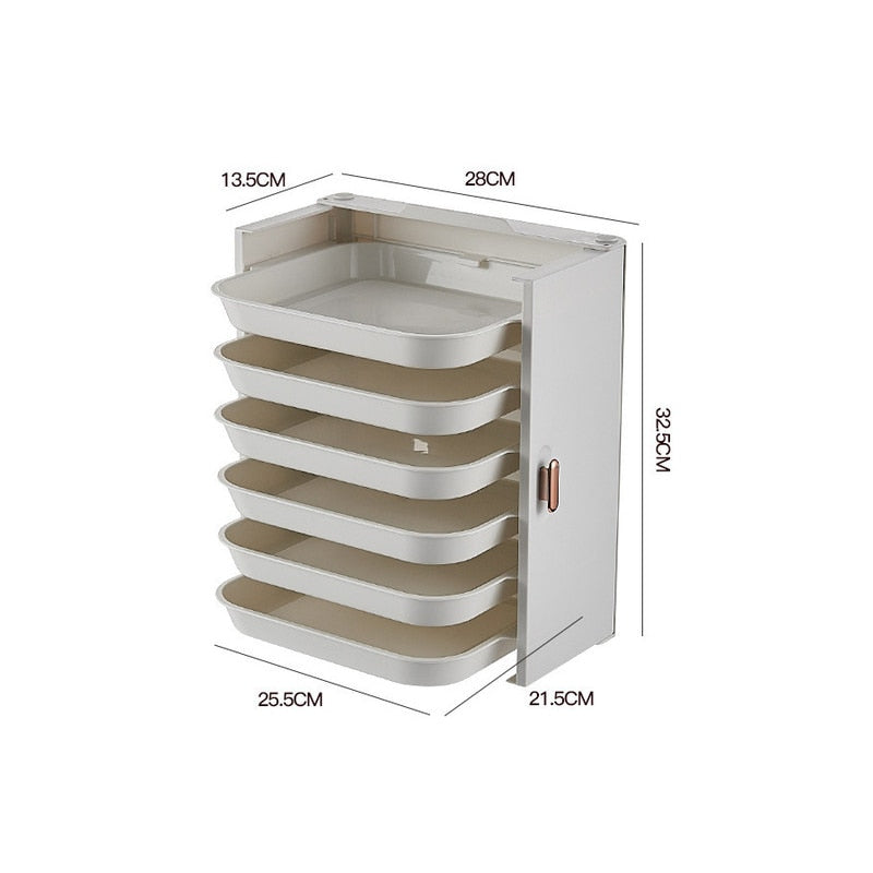 Stackable Kitchen Dish Storage Rack