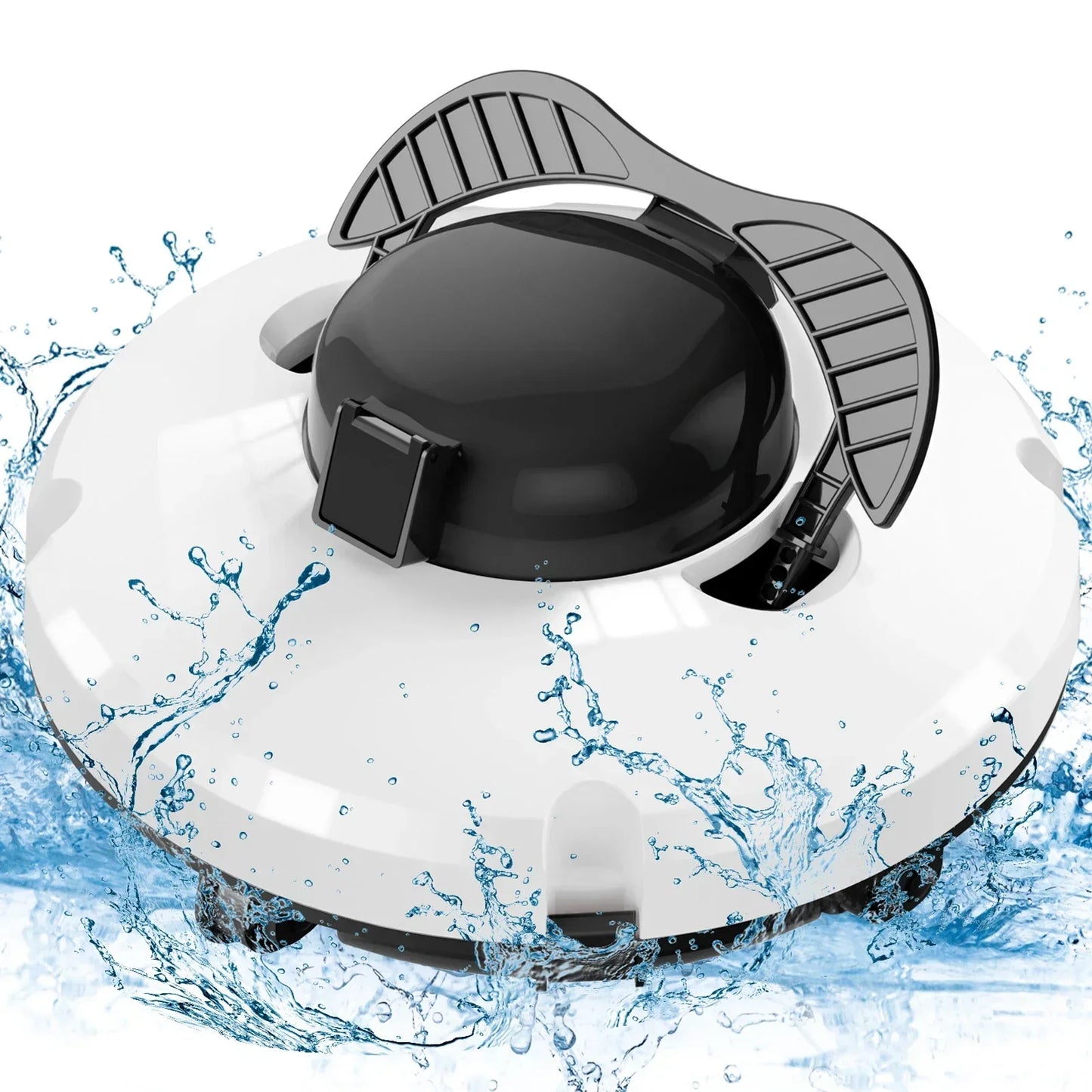 Wireless Automatic Pool Vacuum Cleaner Waterproof Dual Motor