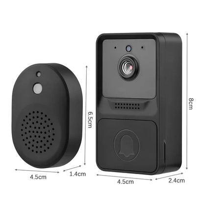 Wireless Smart Video Doorbell Security Camera System