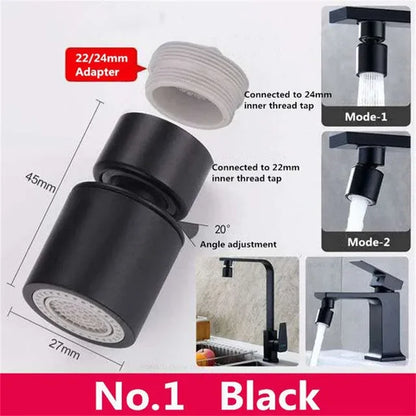 Flexible 360 Degree Kitchen Faucet Extender