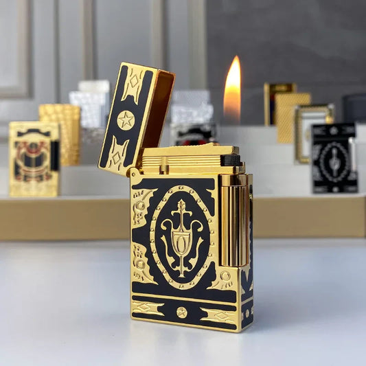 Vintage Style Classic Flame Lighter - Pexav