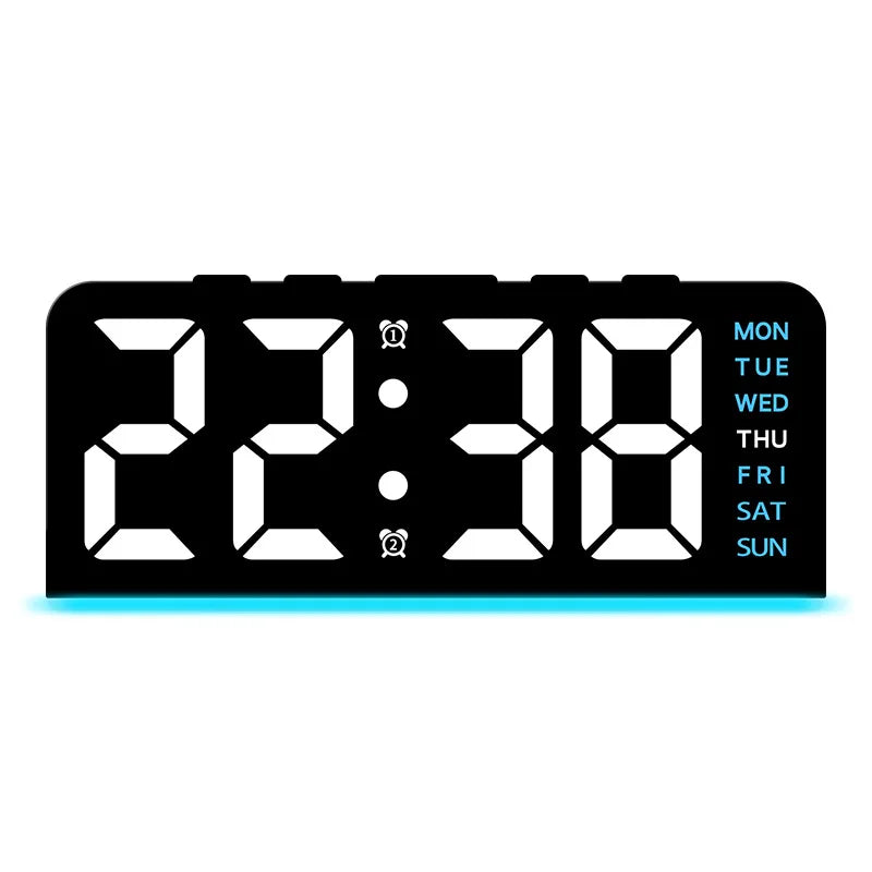 Smart LED Digital Nightlight Alarm Clock
