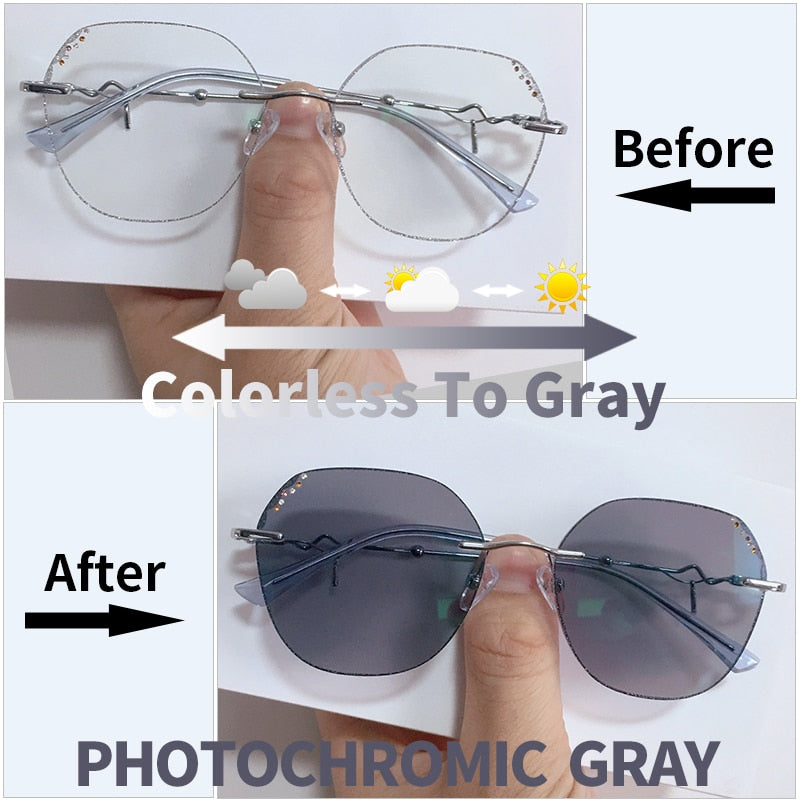 Trendy Ultra Thin Frame Glasses