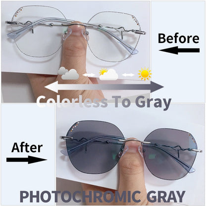 Trendy Ultra Thin Frame Glasses
