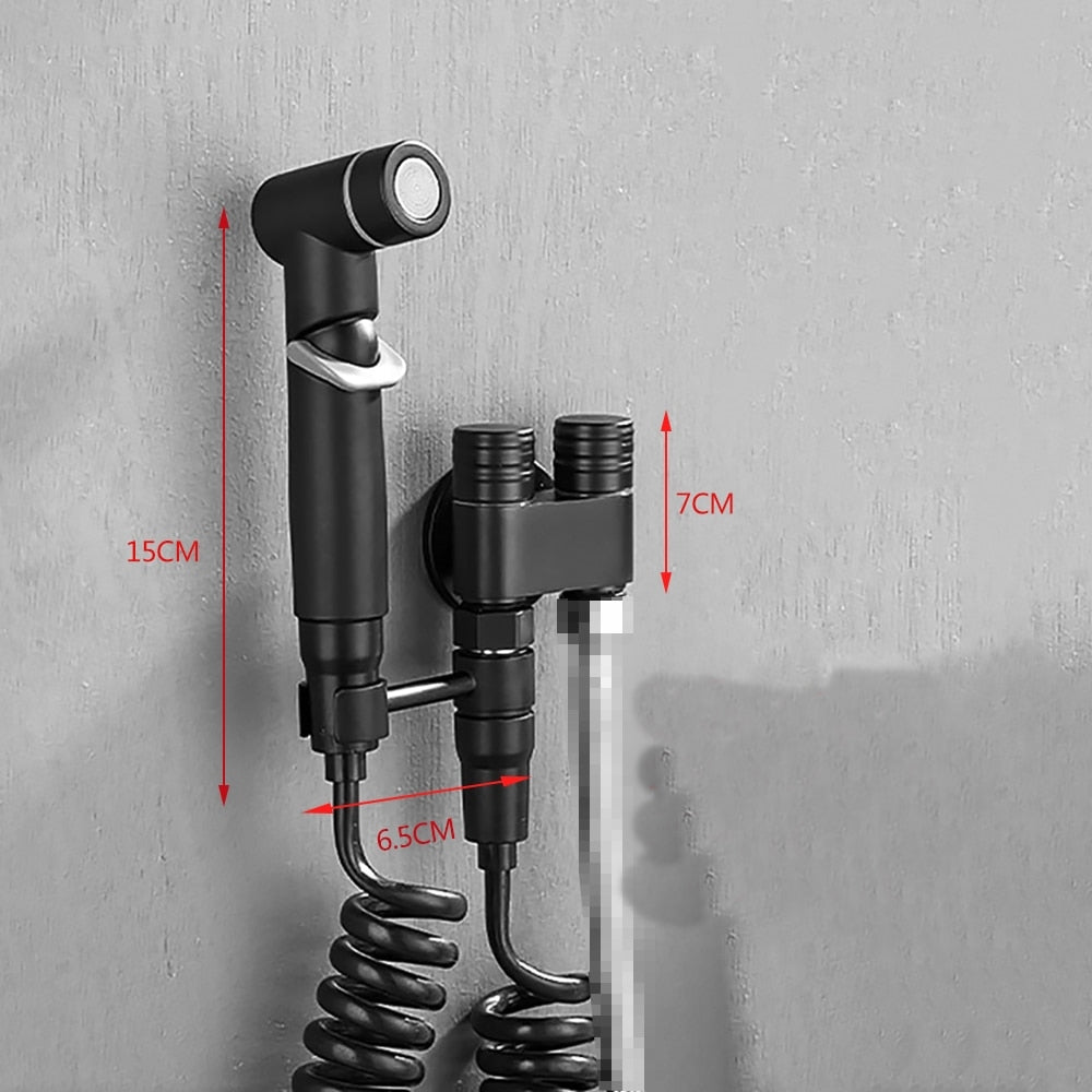 Modern Bathroom Mounted Shower Faucet Spray Kit