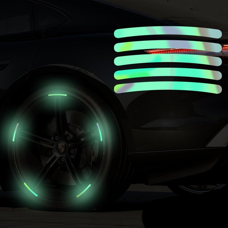 Bright Vehicle Safety Decals