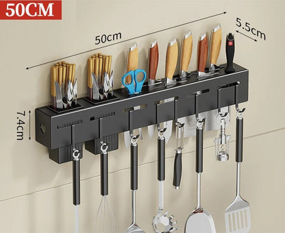 Space Saving Kitchen Storage Rack Tool Holder
