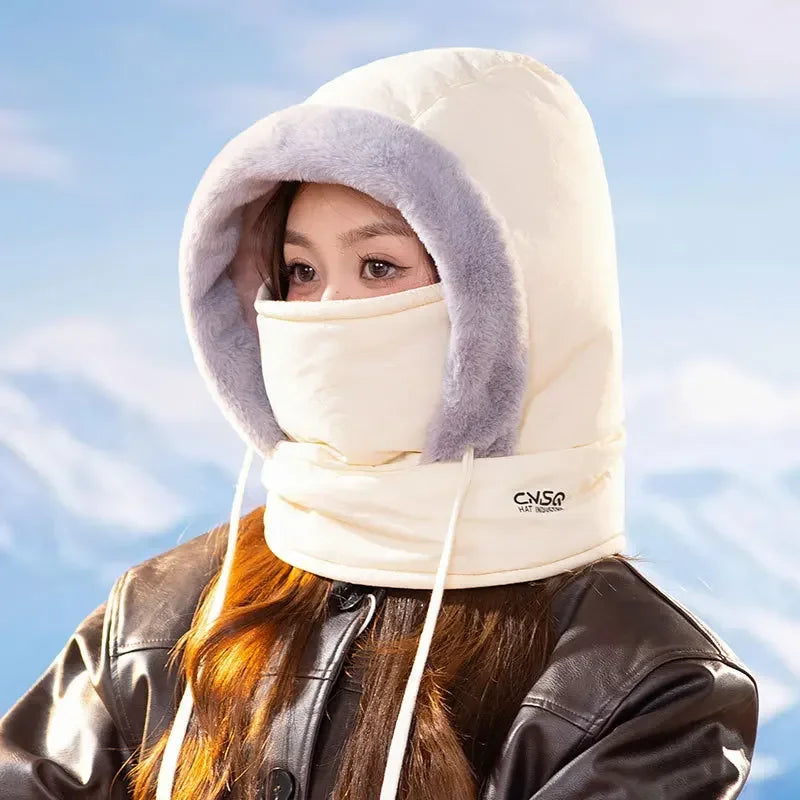 Warm Waterproof Cold Weather Face Mask Hood