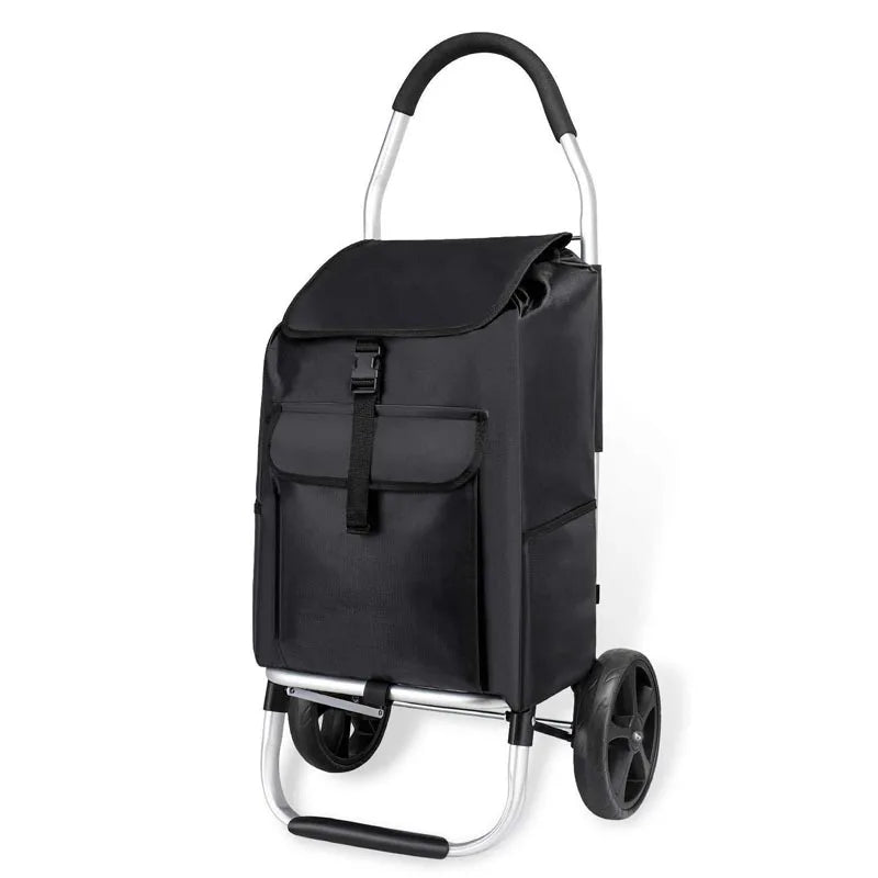 Collapsible Lightweight Grocery Cart - Pexav