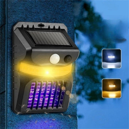 Outdoor Bug Zapper Solar Powered Lamp - Pexav