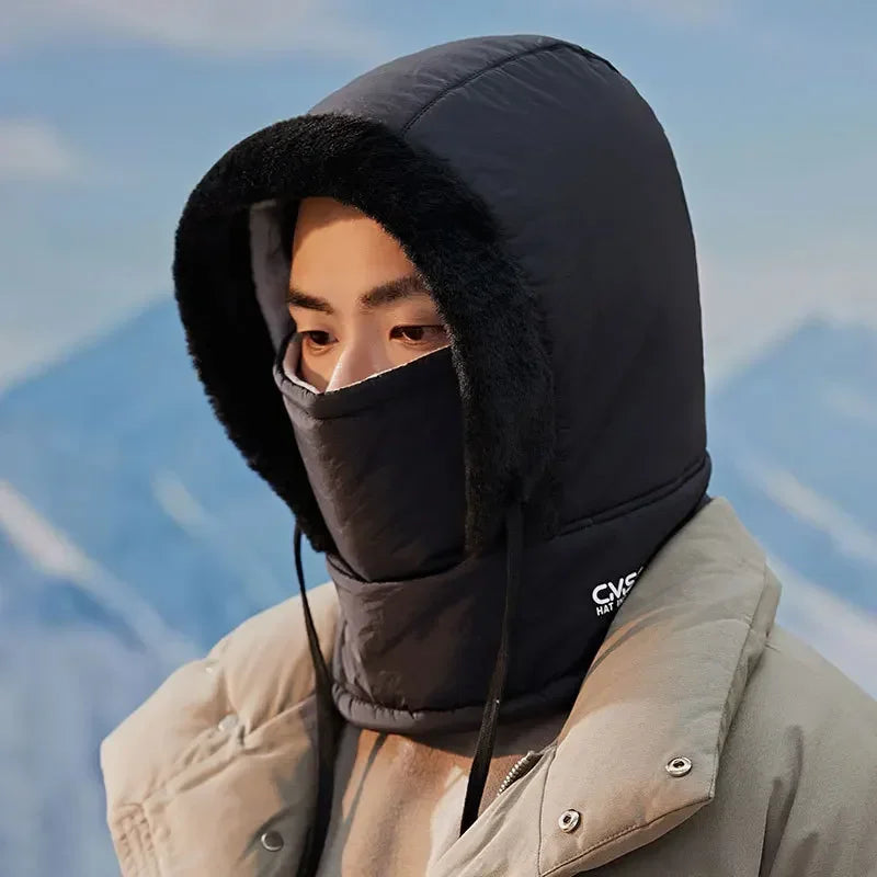Warm Waterproof Cold Weather Face Mask Hood