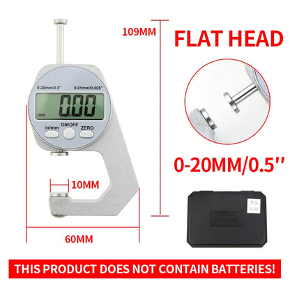 Accurate Digital Thickness Gauge Meter