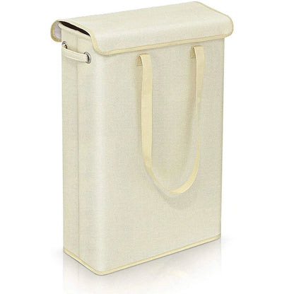 Space Saving 45L Laundry Hamper with Lid