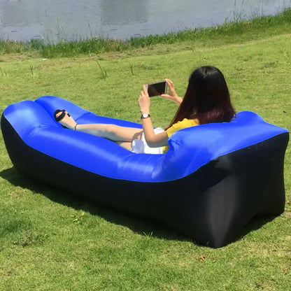 Comfortable Blow Up Garden Sofa Bed Lounge Chair