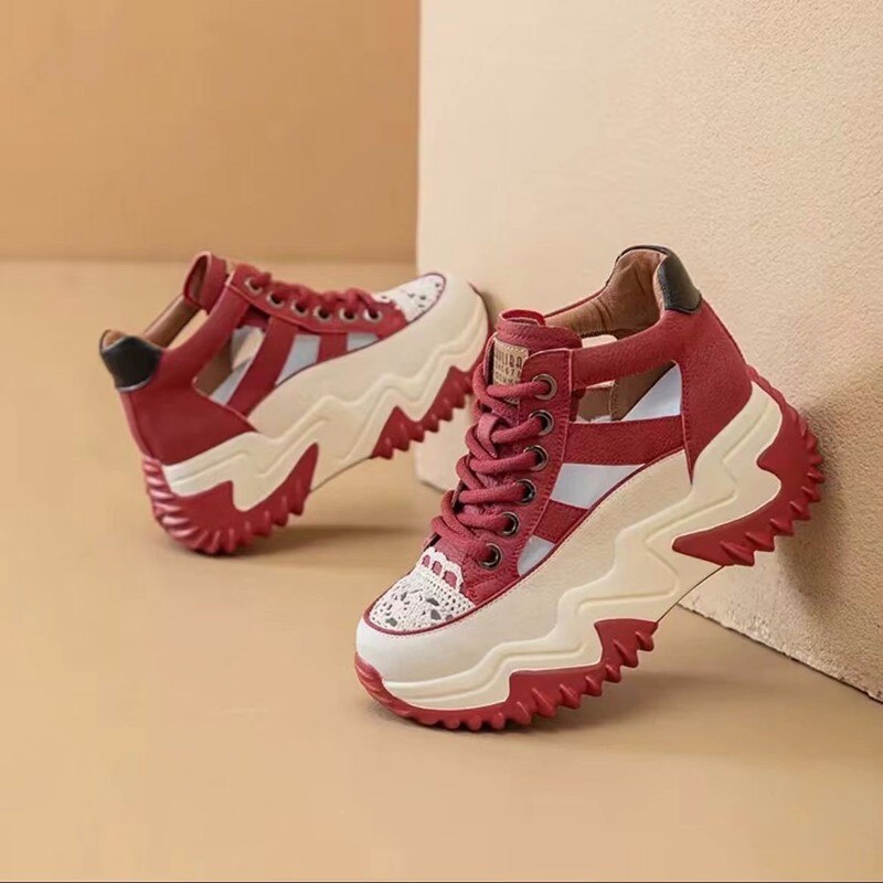 Trendy Ankle Light Airy Sneakers