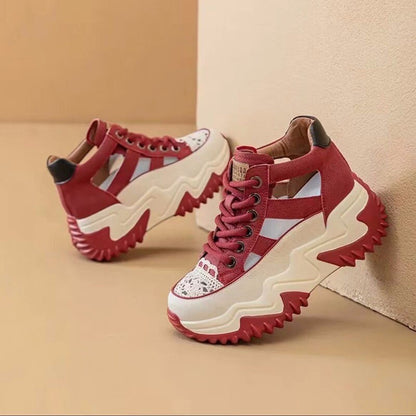 Trendy Ankle Light Airy Sneakers