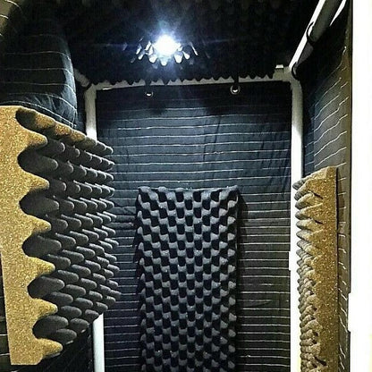 Compact Acoustic Vocal Recording Studio Booth