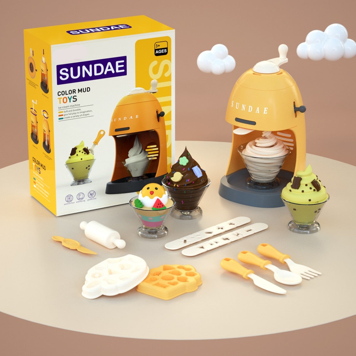 Creative Play Mini Kitchen Toy Playset