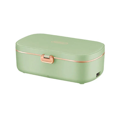 Compact Electric Lunch Box Heater with Steam Function - Pexav