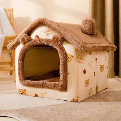 Portable Cozy Pet Bed House