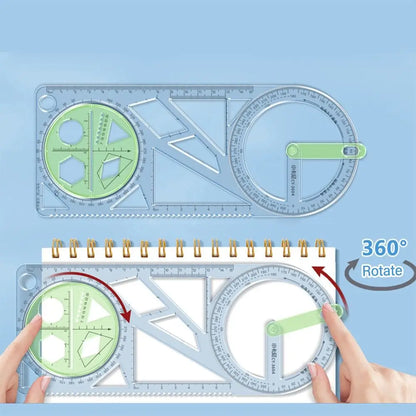 Accurate Pro Multi-Angle Drawing Ruler