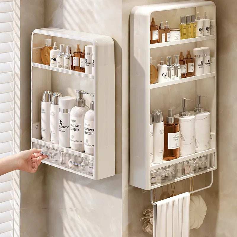 Space Saving Easy Install Bathroom Storage Shelf - Pexav