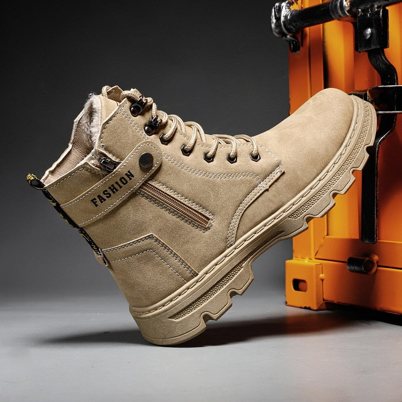 Warm Insulated Military Winter Boots - Pexav