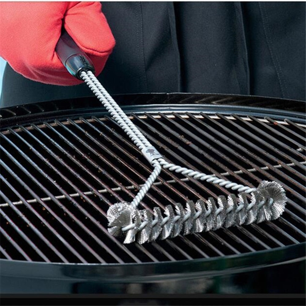 Durable Outdoor Grill Cleaning Tool Brush - Pexav