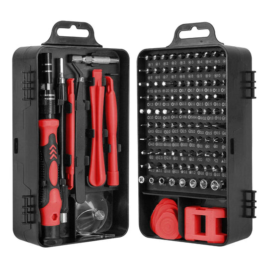 Ultimate 115-Piece Screwdriver Set with Magnetic Tips - Pexav