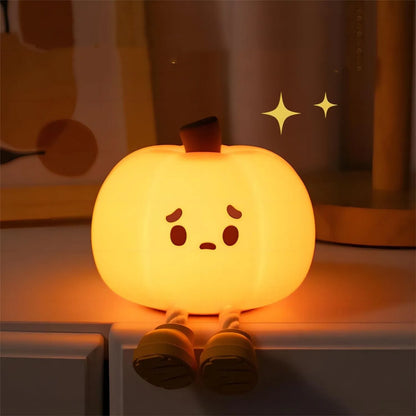Autumn Pumpkin Table Desk Lamp - Pexav