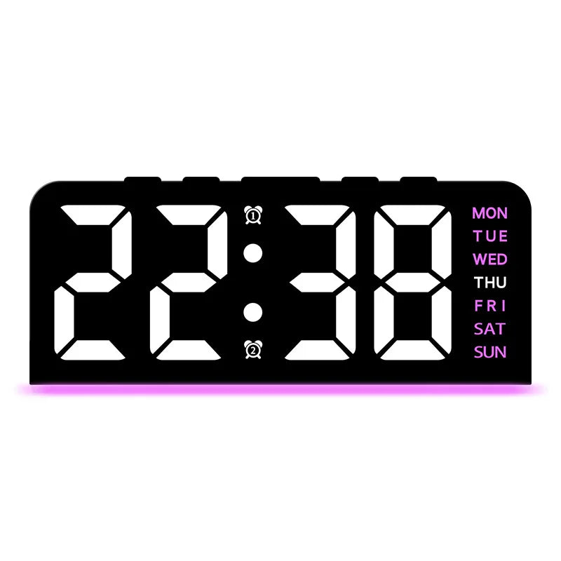 Smart LED Digital Nightlight Alarm Clock