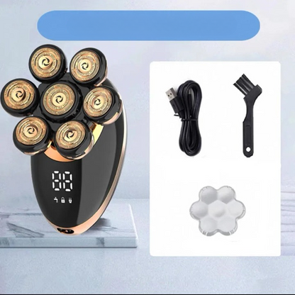 Advanced Rotary Shaver with 5-in-1 Grooming Set & Water Resistant Design