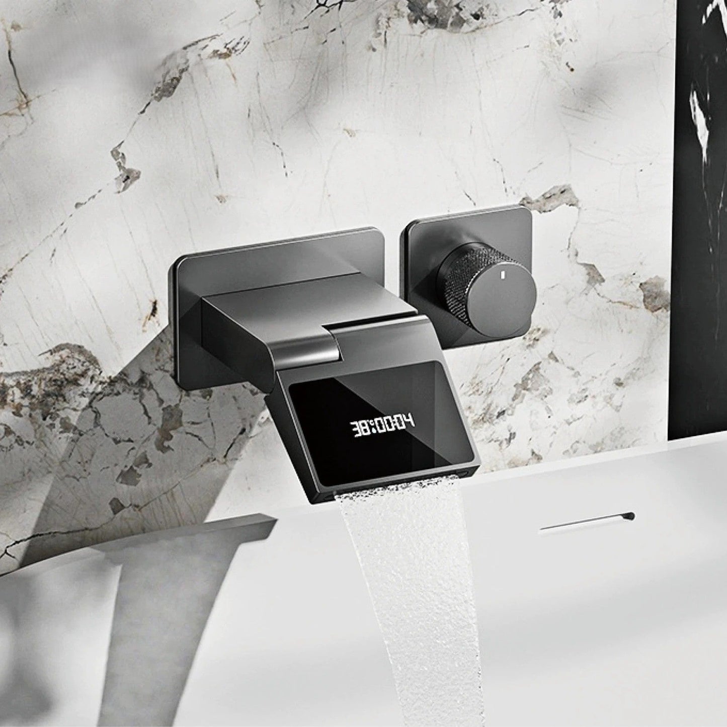 Modern Touchless LED Bath Faucet - Pexav