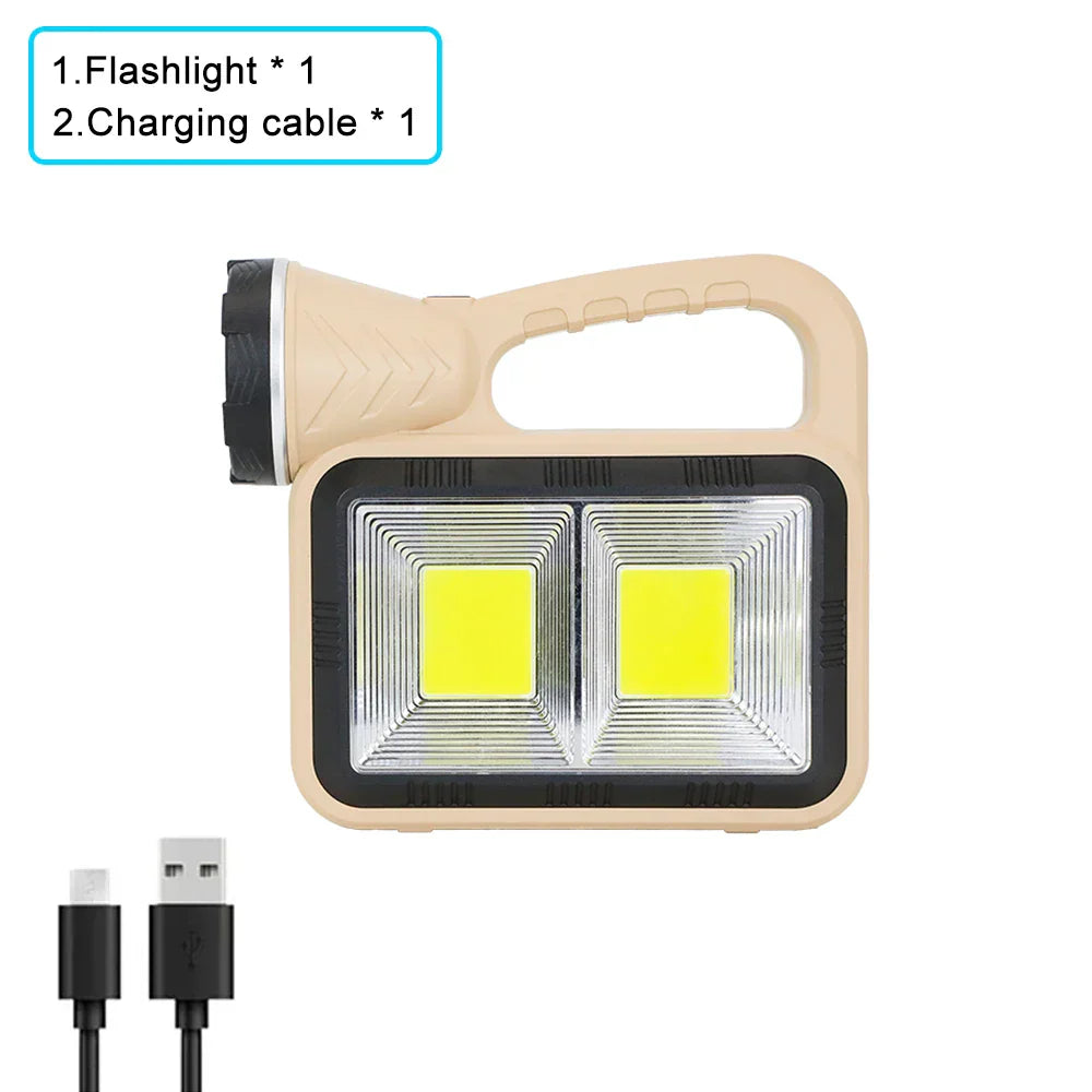 Bright Outdoor Solar Powered Camping Light