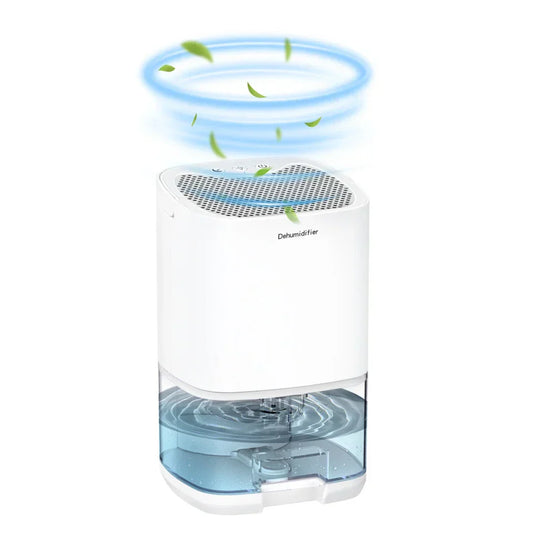 Compact 2-in-1 Dehumidifier with Air Purifier & LED Light - Pexav