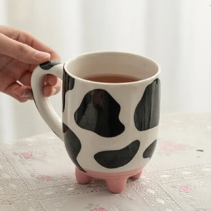 Funny Cow Shaped Coffee Mug