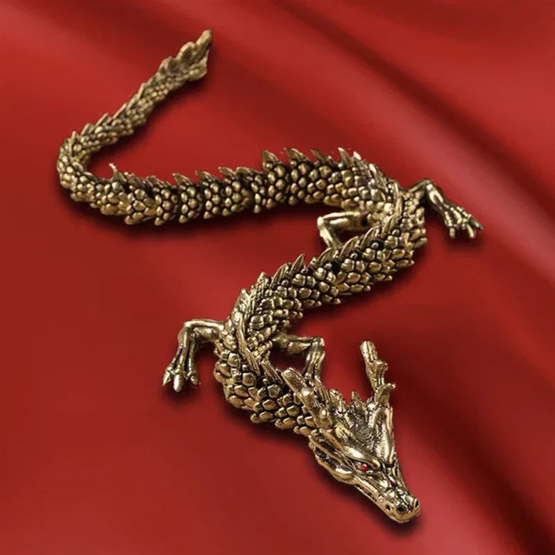 Unique 3D Dragon Figurine Home Decoration