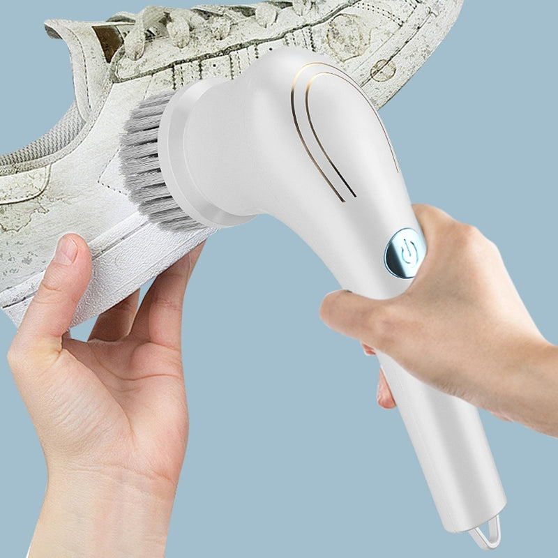Fast Spin Brush Cleaner for Bathroom and Kitchen