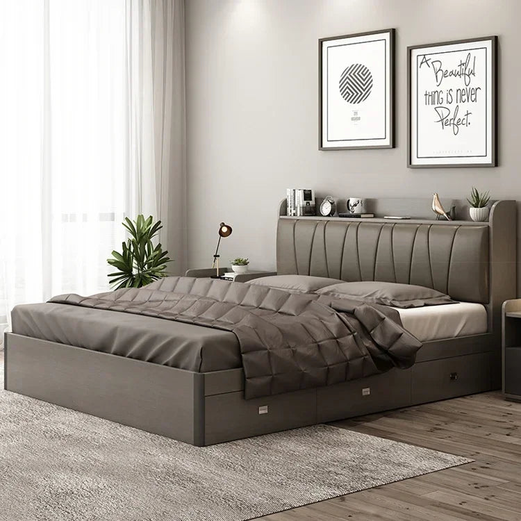 Space Saving Hydraulic Storage Bed Frame