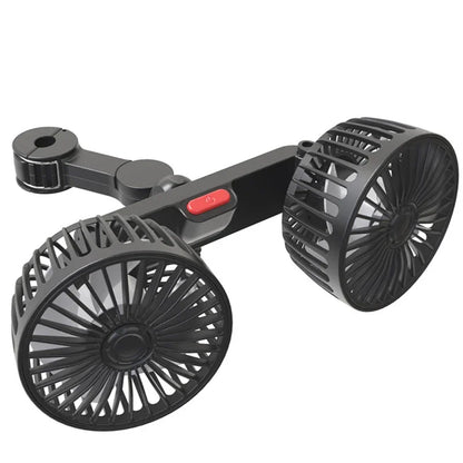 Compact Car Air Cooler 360° Adjustable 3 Speed Fan - Pexav