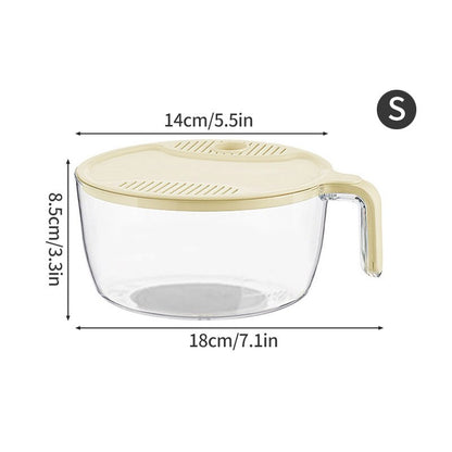 Simple Kitchen Rice Washing Basket Strainer