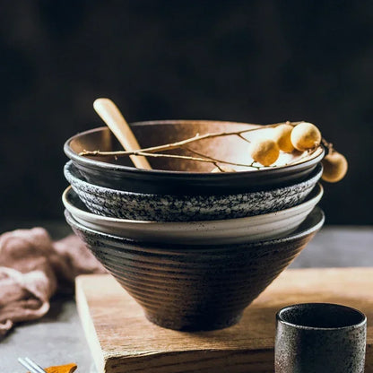 Traditional Handmade Ramen Soup Bowl