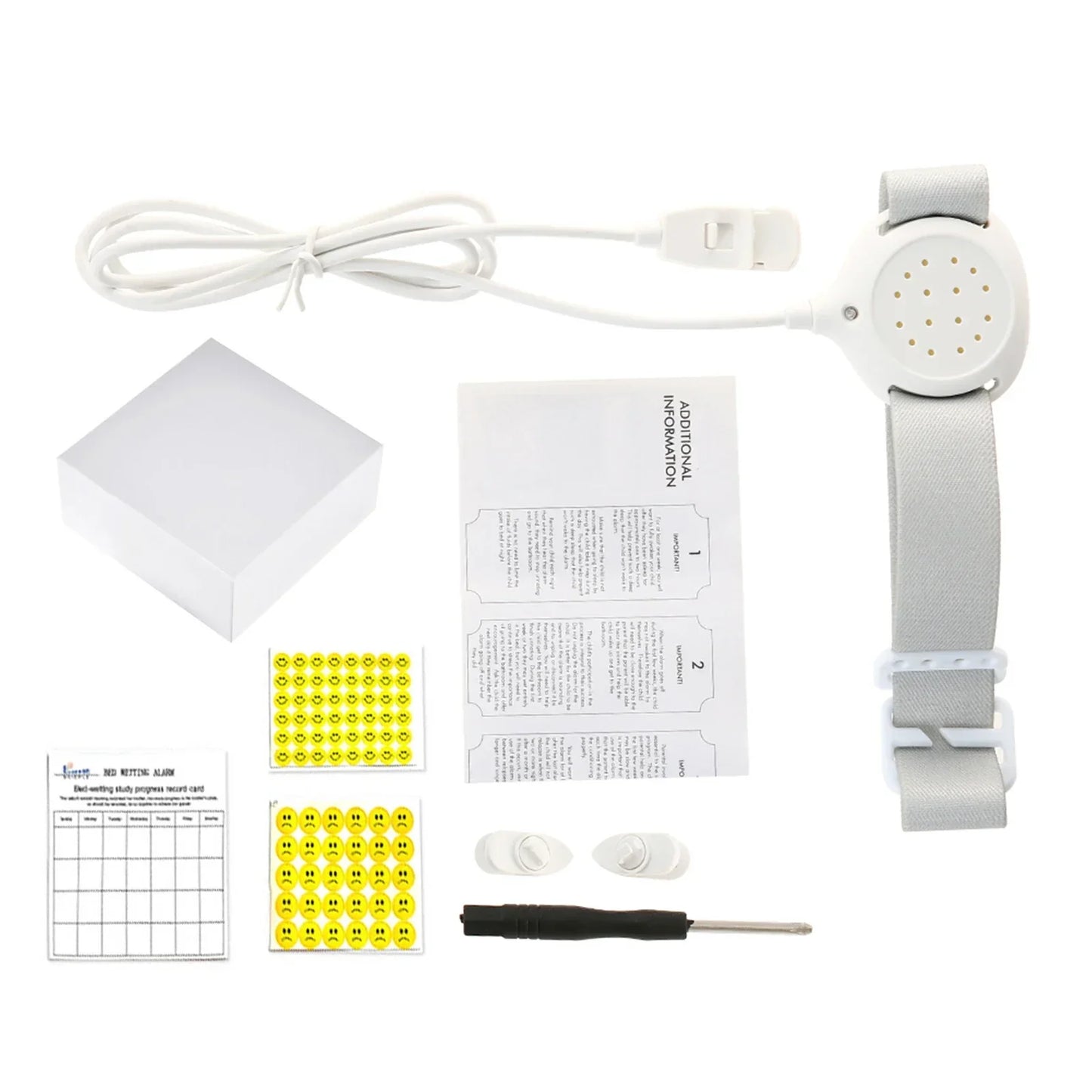 Compact Bedwetting Alert System for Kids Potty Training