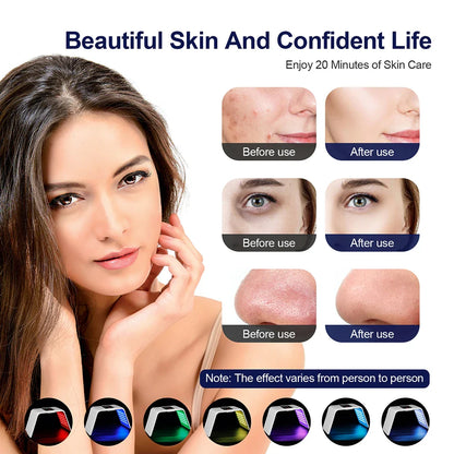 Advanced Portable LED Face Mask - 7 Settings