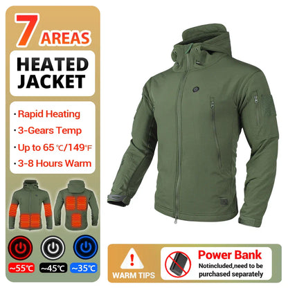 Warm Insulated Snow Jacket for Men