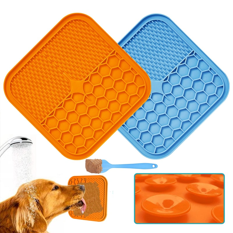 Calming Dog Anti-Gulping Food Bowl - Pexav