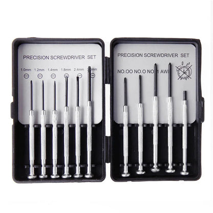 Compact 11-Piece Precision Screwdriver Kit with Storage Case