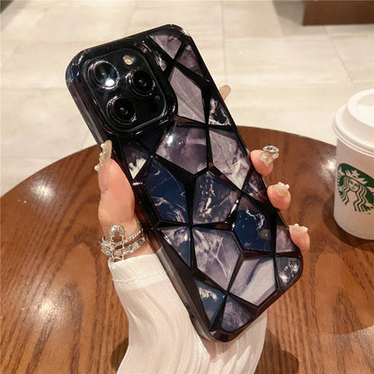Vibrant Patterned Stone Phone Cover