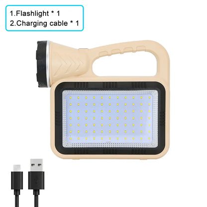 Bright Outdoor Solar Powered Camping Light