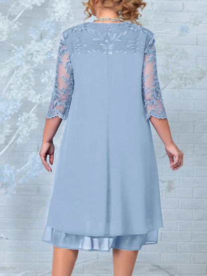 Stunning Large Size Formal Gown